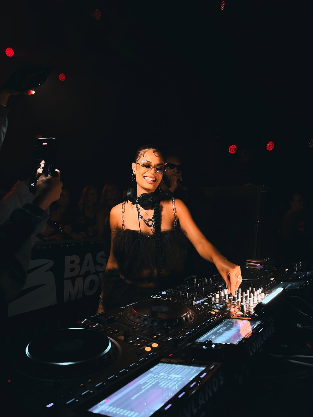 DJ Nems performing — concert photography by HAVA